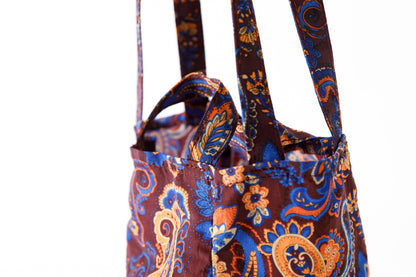 AMIACALVA / F129 Eazy bag (S) - PAISLER AZUKI