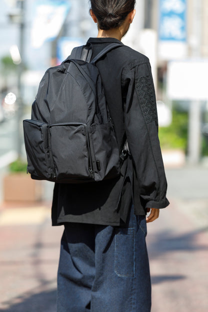 AMIACALVA / F-006 Gabardine Backpack - Black(L)