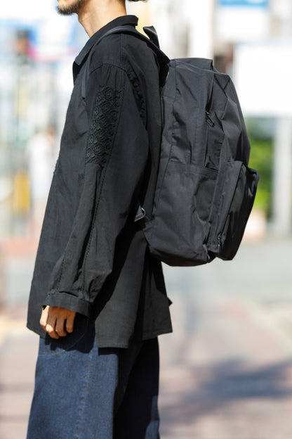 AMIACALVA / F-006 Gabardine Backpack - Black(L)