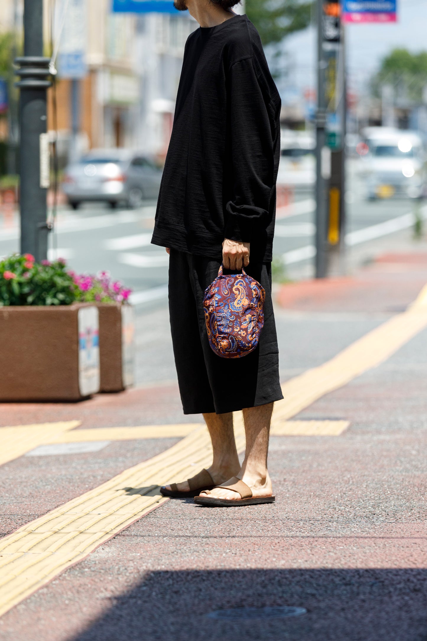 AMIACALVA / F129 Eazy bag (S) - PAISLER AZUKI