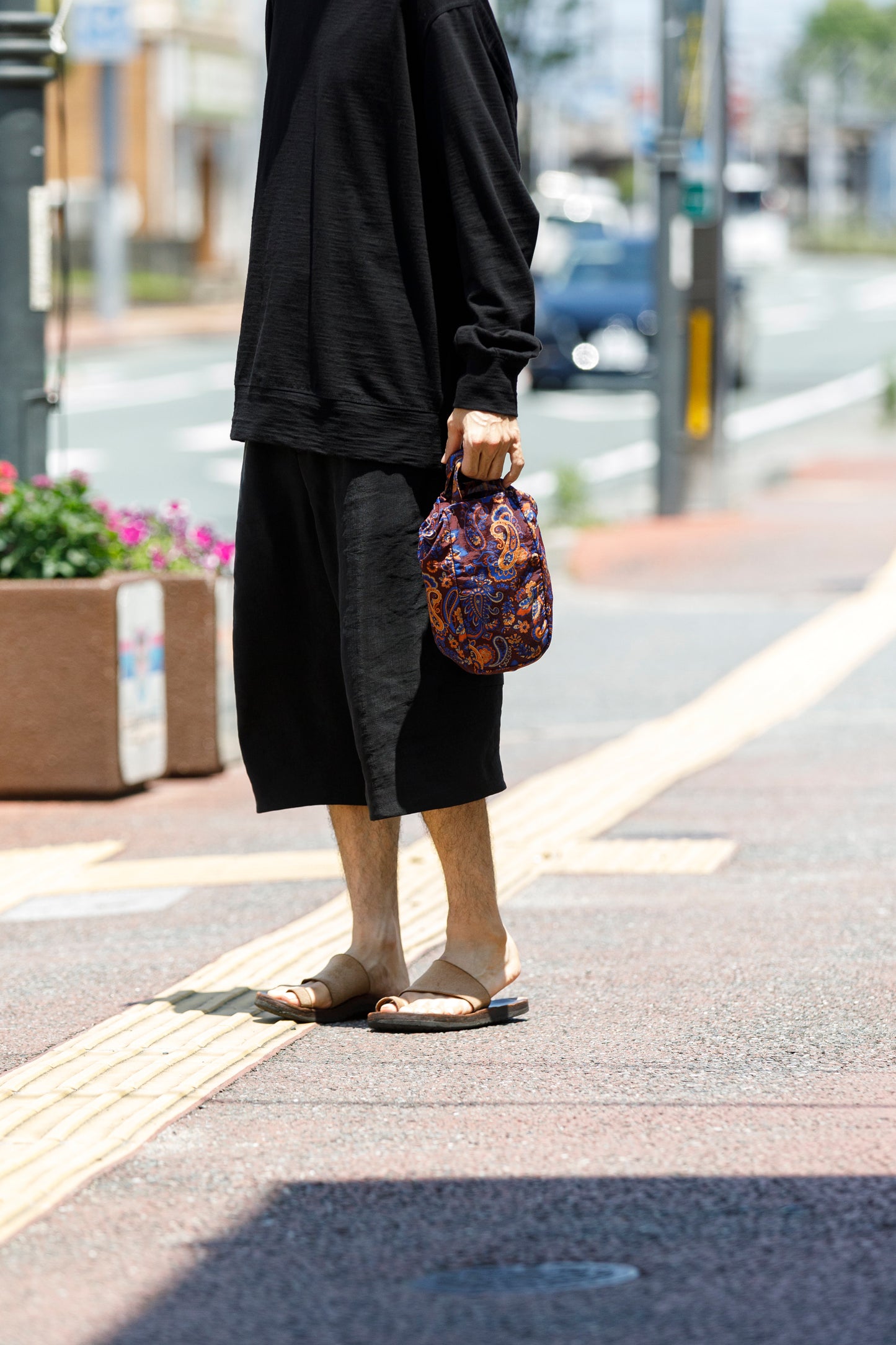 AMIACALVA / F129 Eazy bag (S) - PAISLER AZUKI