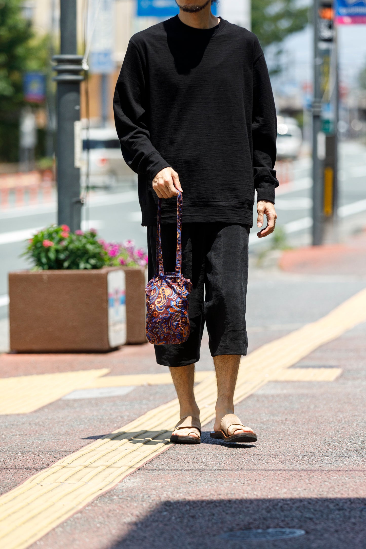 AMIACALVA / F129 Eazy bag (S) - PAISLER AZUKI