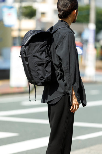 AMIACALVA / F-041 Gabardine Backpack - Black(XL)