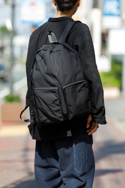 AMIACALVA / F-006 Gabardine Backpack - Black(L)