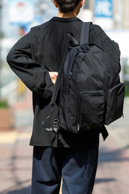 AMIACALVA / F-006 Gabardine Backpack - Black(L)