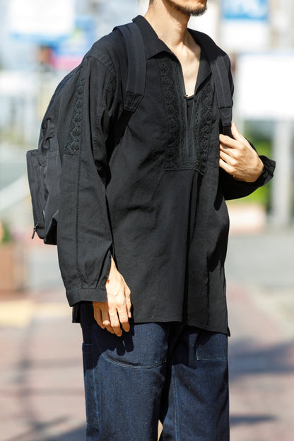 AMIACALVA / F-006 Gabardine Backpack - Black(L)