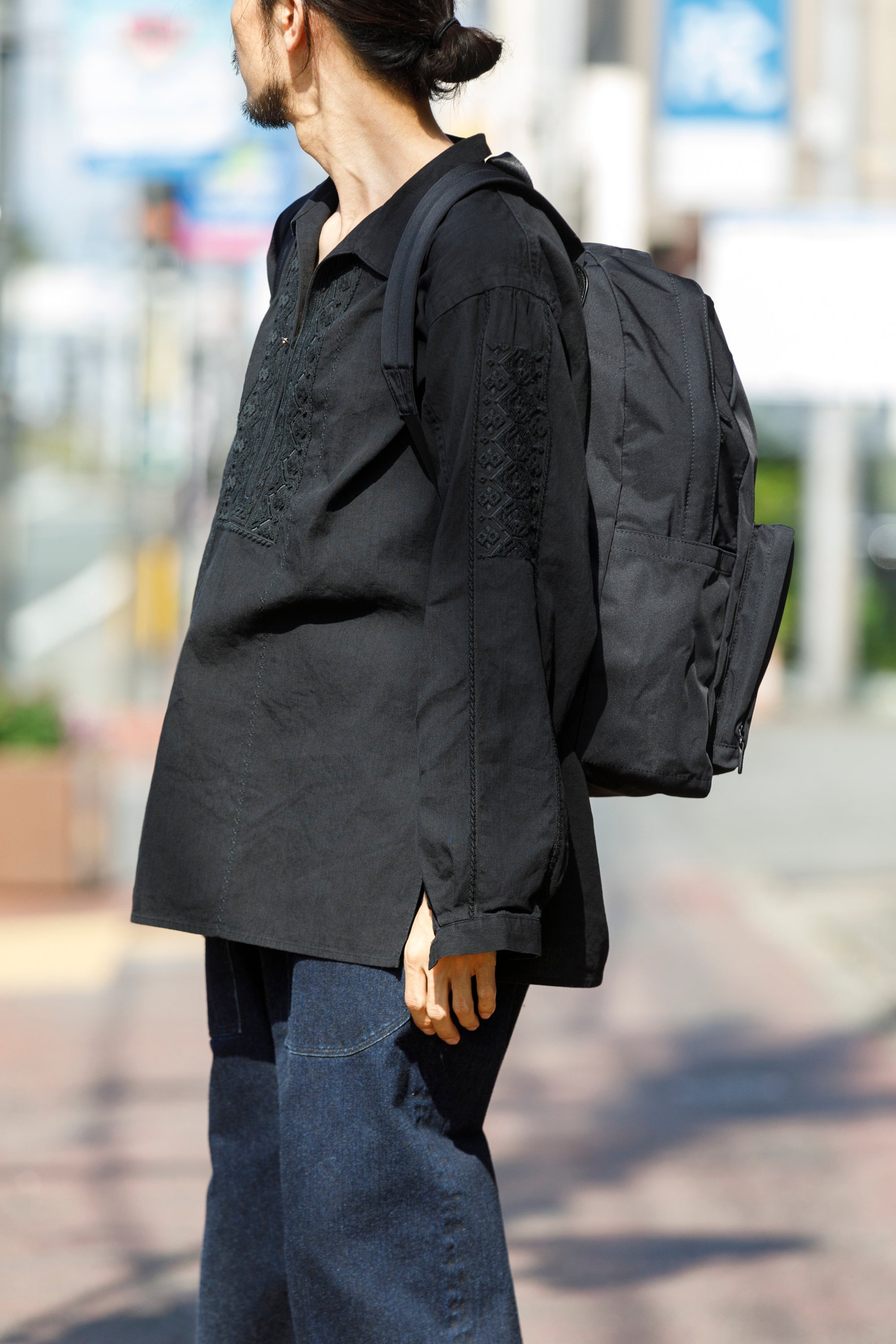 AMIACALVA / F-006 Gabardine Backpack - Black(L) – reggio