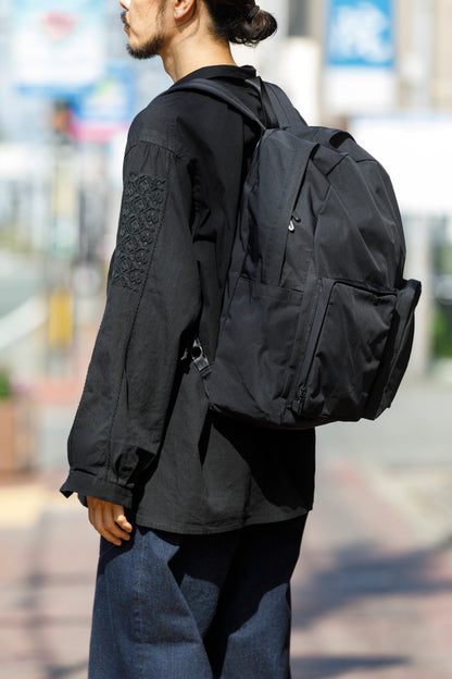 AMIACALVA / F-006 Gabardine Backpack - Black(L)