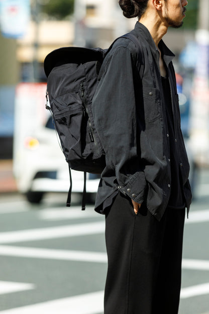 AMIACALVA / F-041 Gabardine Backpack - Black(XL)
