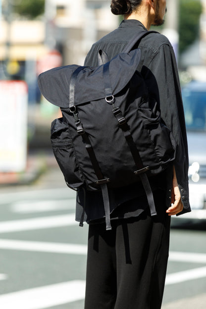 AMIACALVA / F-041 Gabardine Backpack - Black(XL)