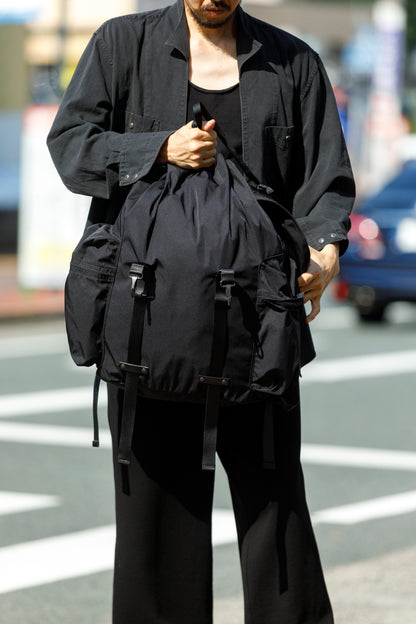 AMIACALVA / F-041 Gabardine Backpack - Black(XL)
