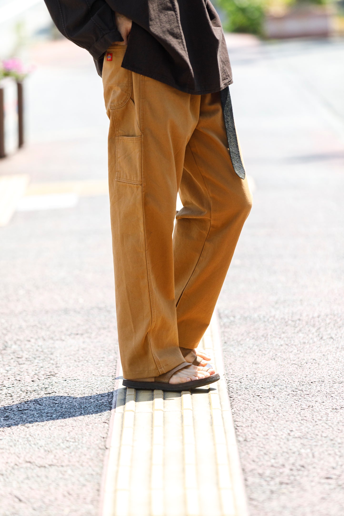 CHANGES / CH4107 Remake Painter Pants - Beige / Type B