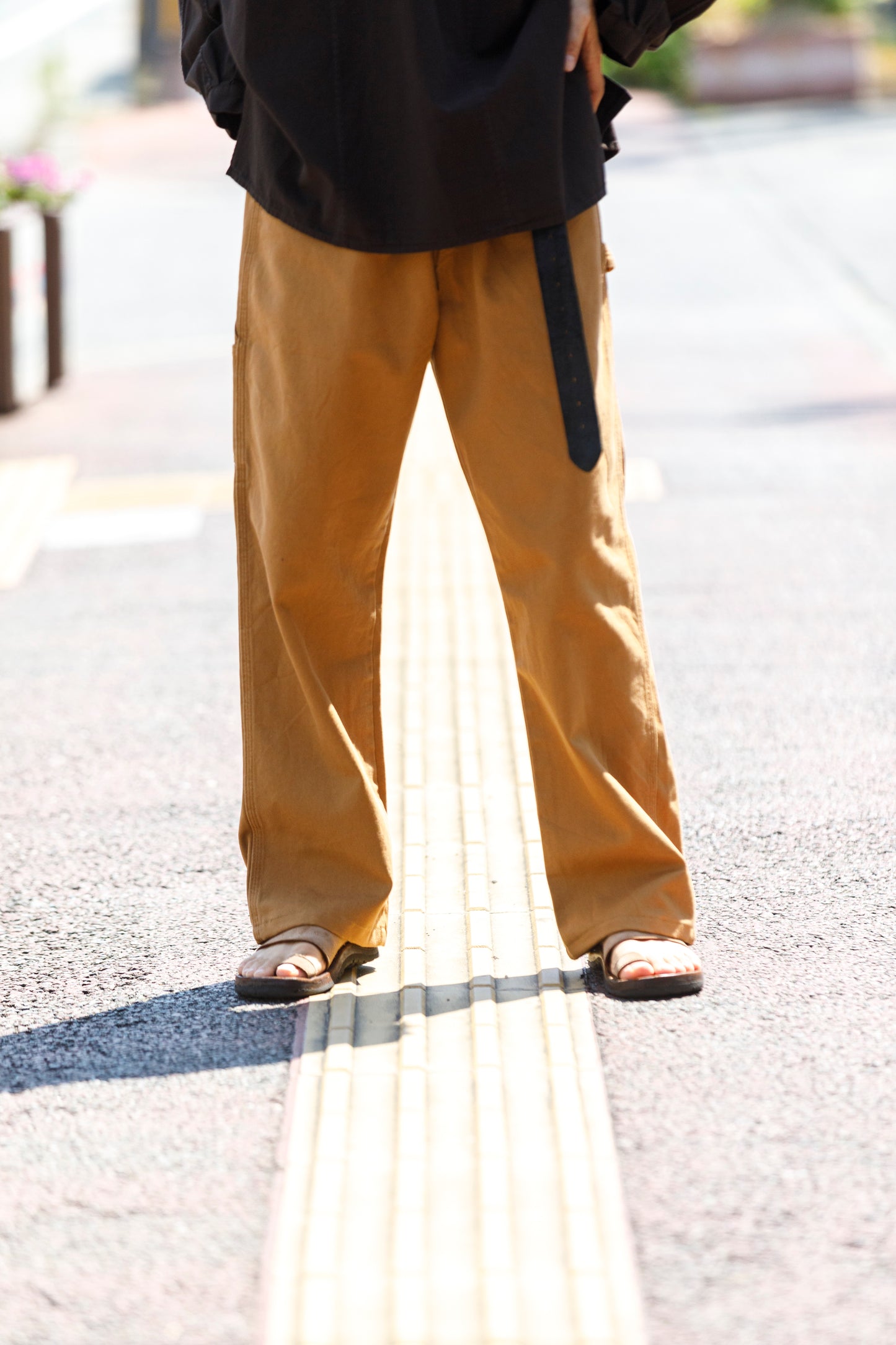 CHANGES / CH4107 Remake Painter Pants - Beige / Type B