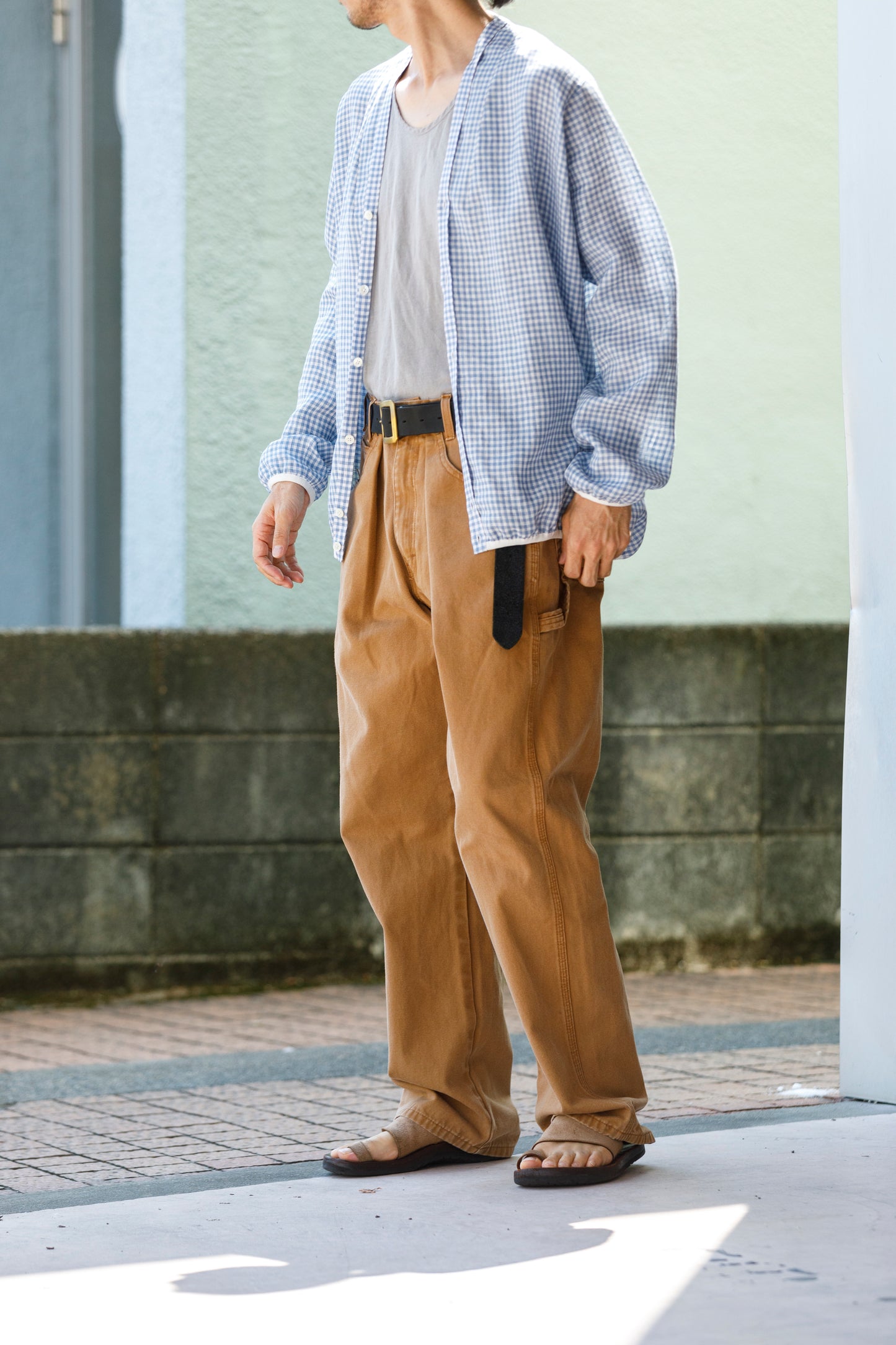 CHANGES / CH4107 Remake Painter Pants - Beige / Type A