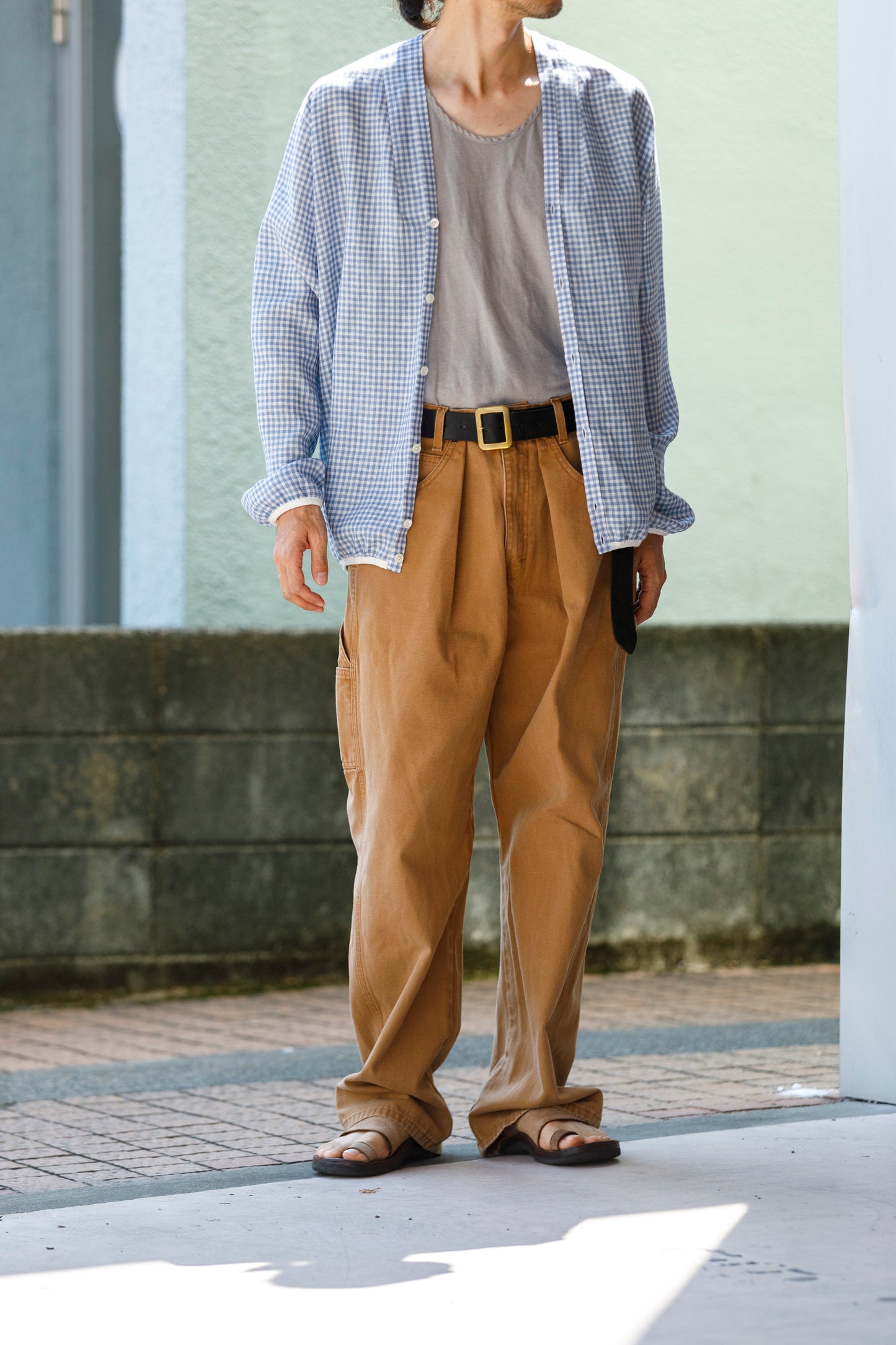 CHANGES / CH4107 Remake Painter Pants - Beige / Type A