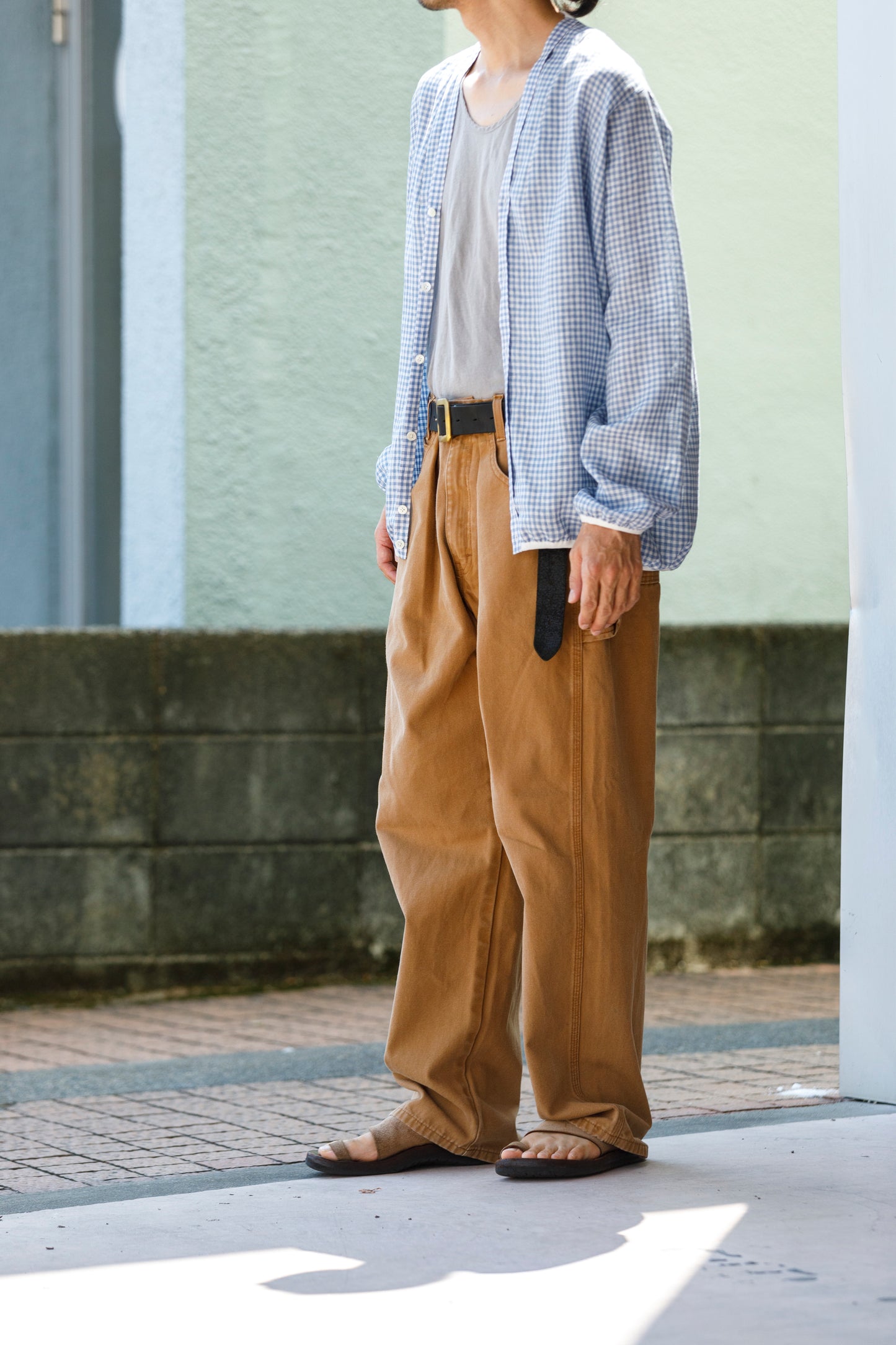 CHANGES / CH4107 Remake Painter Pants - Beige / Type A