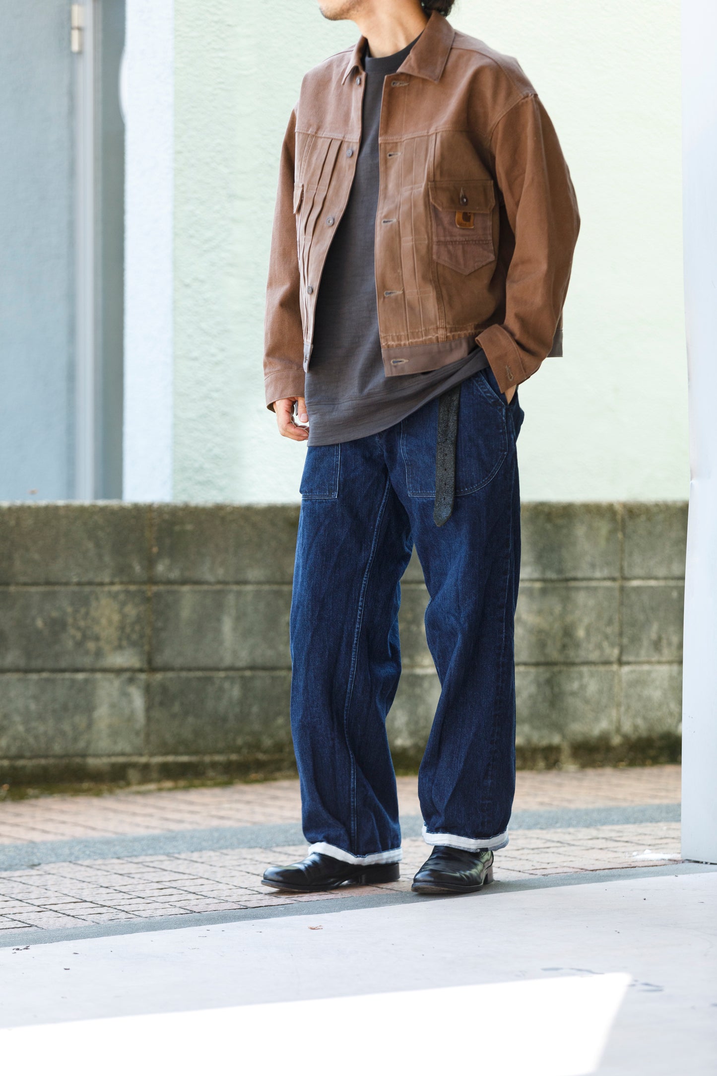 CHANGES / CH5069 Remake 2nd Type Jacket  - Brown