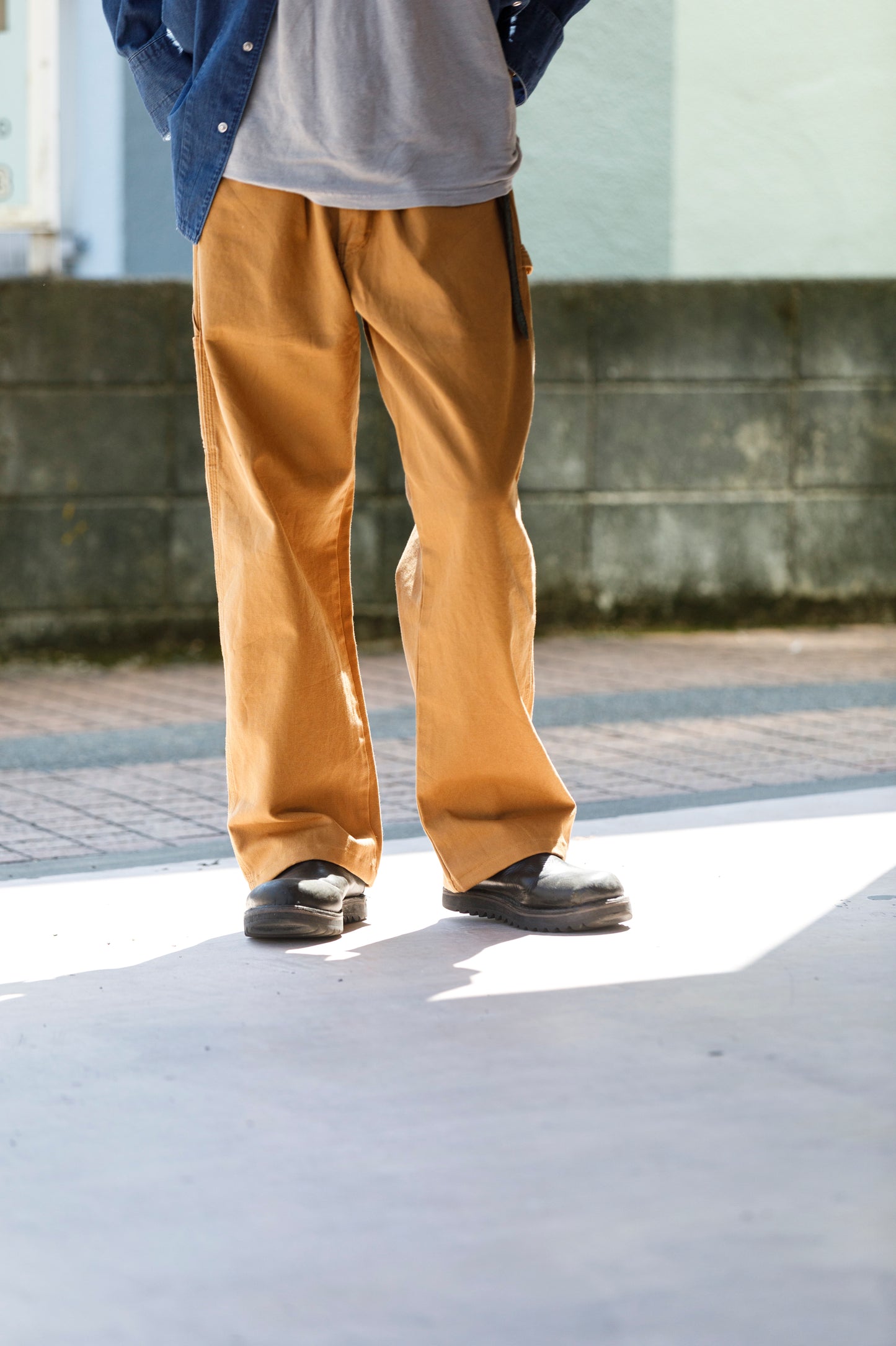 CHANGES / CH4107 Remake Painter Pants - Beige / Type B