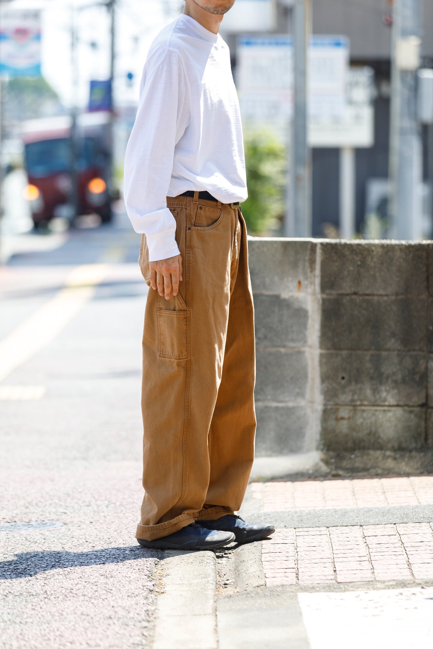 CHANGES / CH4107 Remake Painter Pants - Beige / Type A