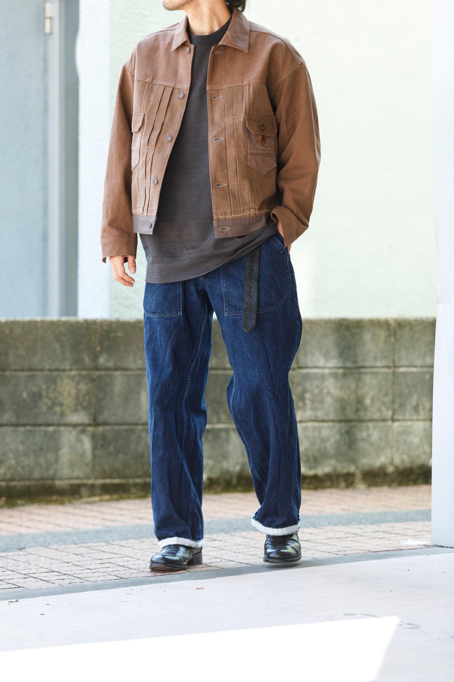 CHANGES / CH5069 Remake 2nd Type Jacket  - Brown