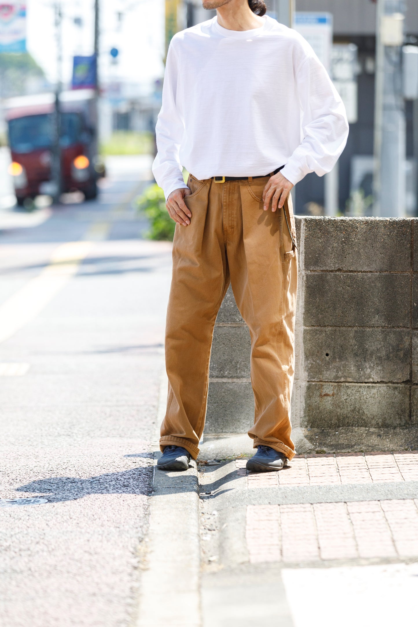 CHANGES / CH4107 Remake Painter Pants - Beige / Type A
