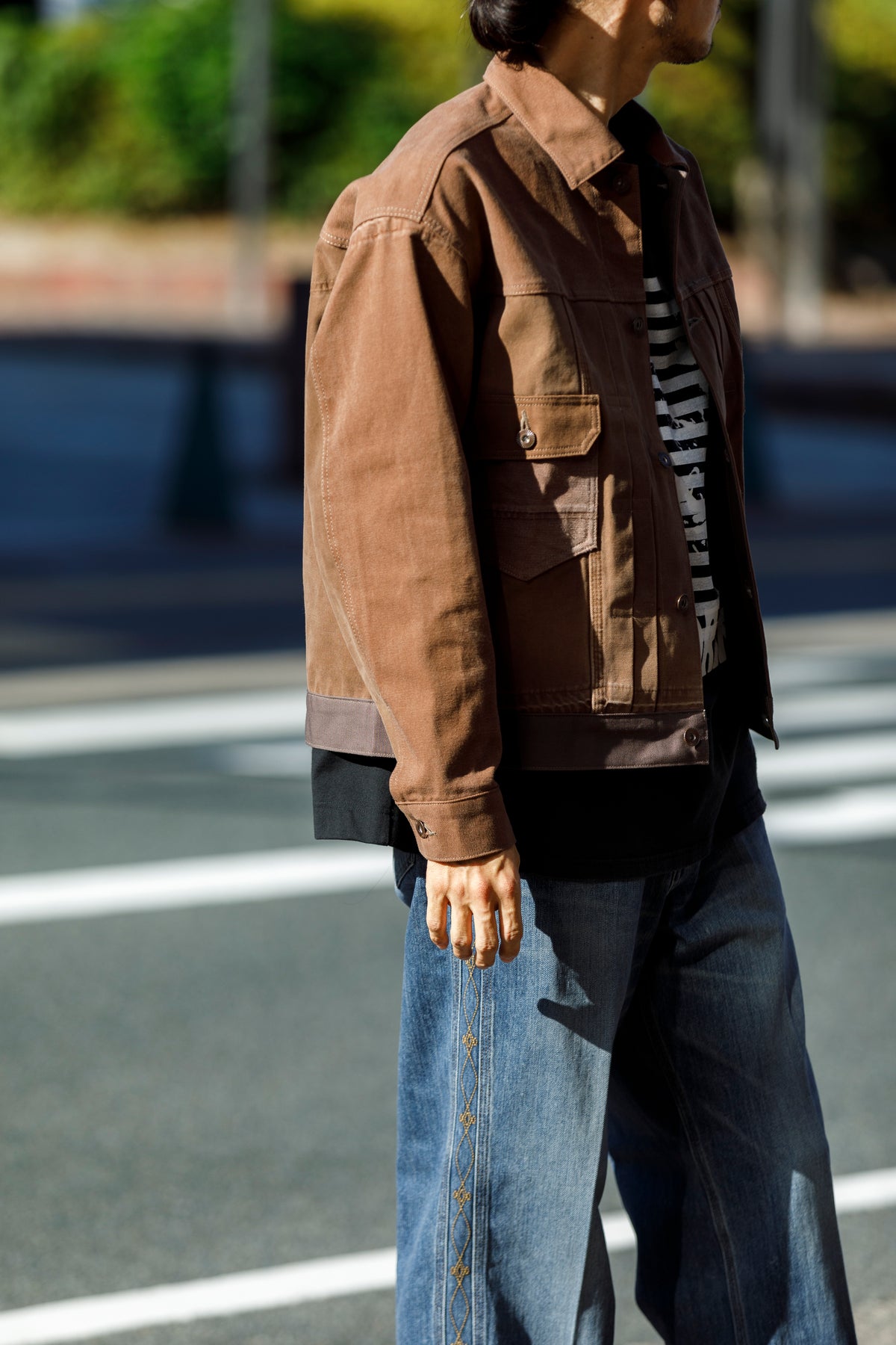CHANGES / CH5069 Remake 2nd Type Jacket  - Brown