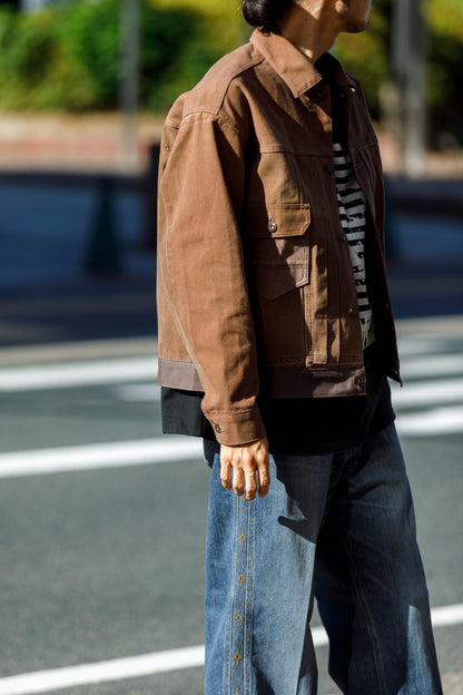 CHANGES / CH5069 Remake 2nd Type Jacket  - Brown
