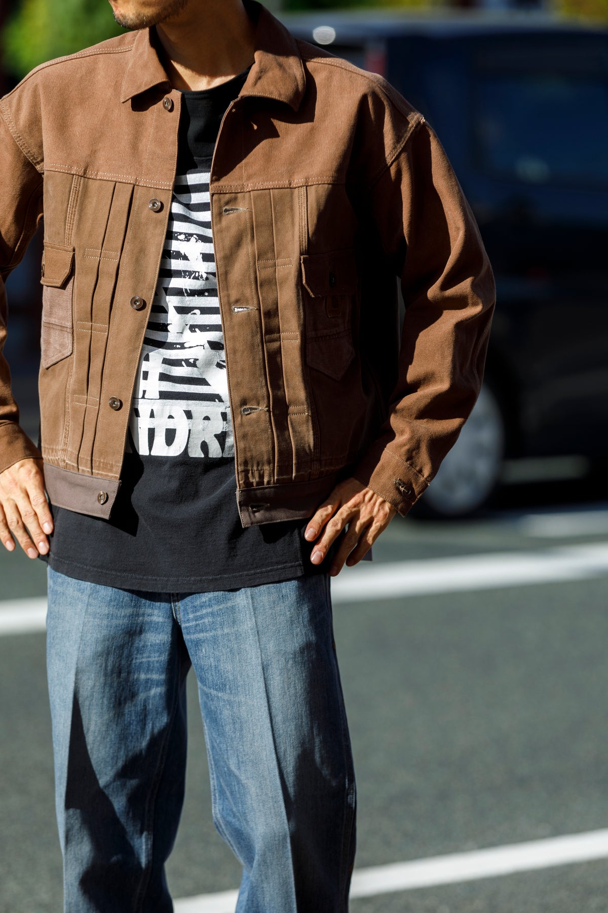 CHANGES / CH5069 Remake 2nd Type Jacket  - Brown
