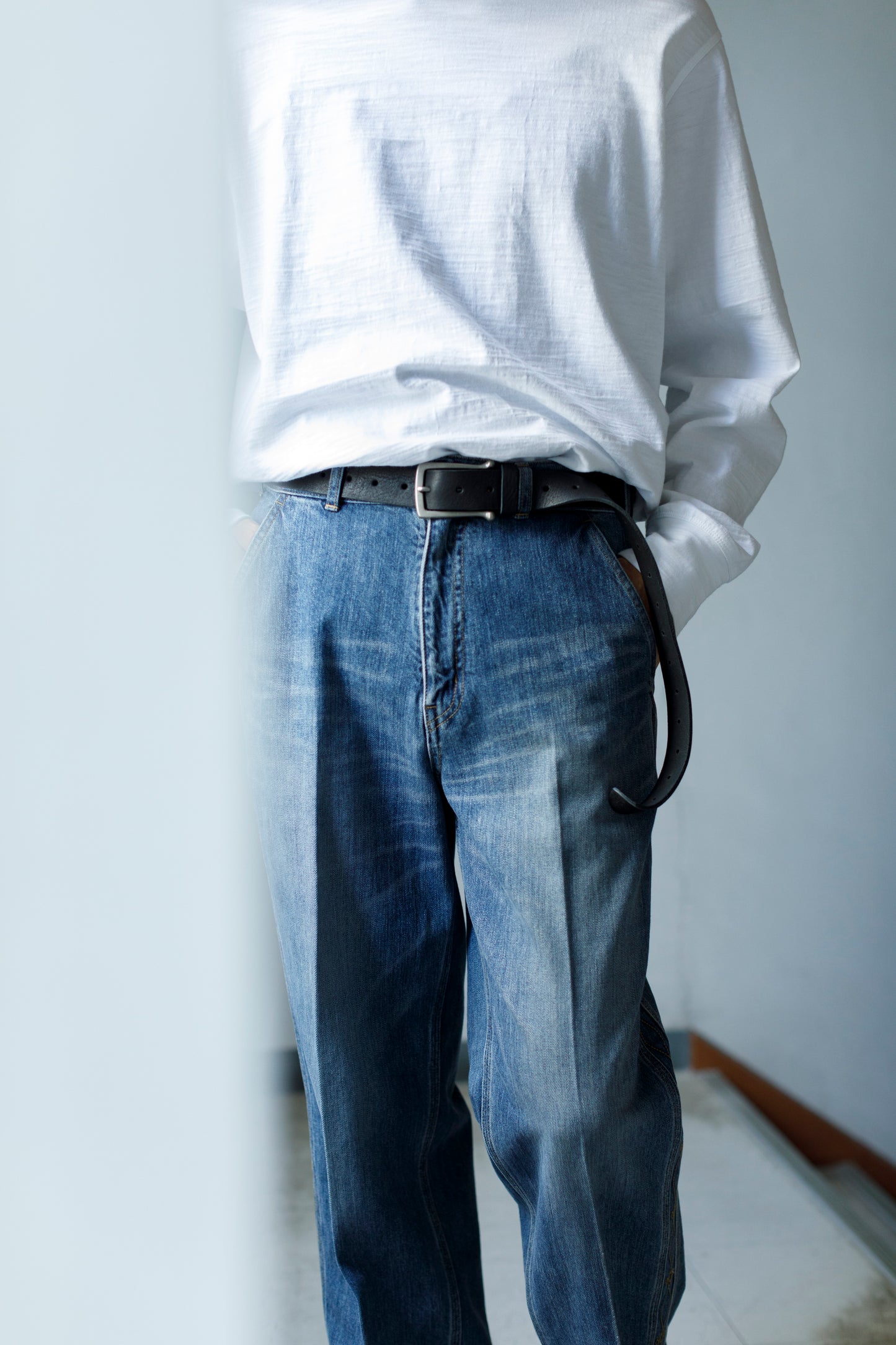 Willow Pants / R-002 BYE BYE BYE BELT - NARROW