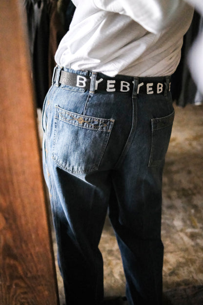 Willow Pants / R-002 BYE BYE BYE BELT - NARROW