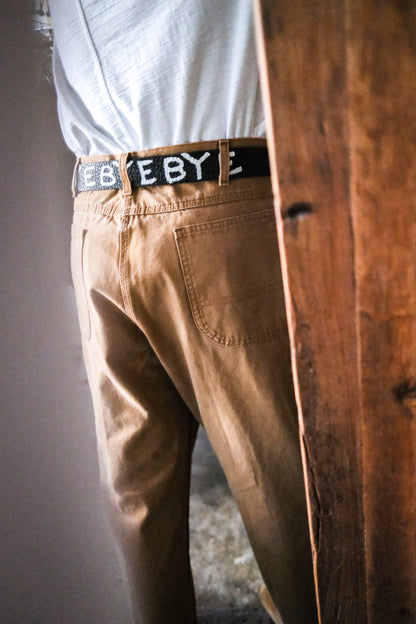 Willow Pants / R-001 BYE BYE BYE BELT - WIDE