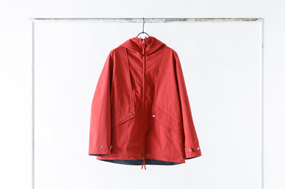 SARTO / WOOL LINING MOUNTAIN PARKA - RED × M.GREY