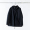 SARTO / WOOL LINING MOUNTAIN PARKA - BLACK × BROWN