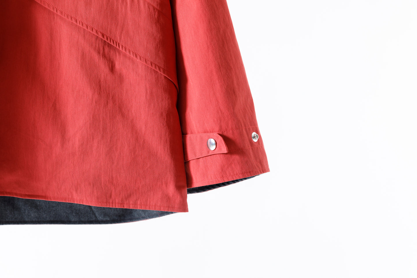 SARTO / WOOL LINING MOUNTAIN PARKA - RED × M.GREY