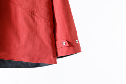 SARTO / WOOL LINING MOUNTAIN PARKA - RED × M.GREY