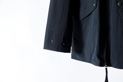 SARTO / WOOL LINING MOUNTAIN PARKA - BLACK × BROWN