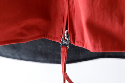 SARTO / WOOL LINING MOUNTAIN PARKA - RED × M.GREY
