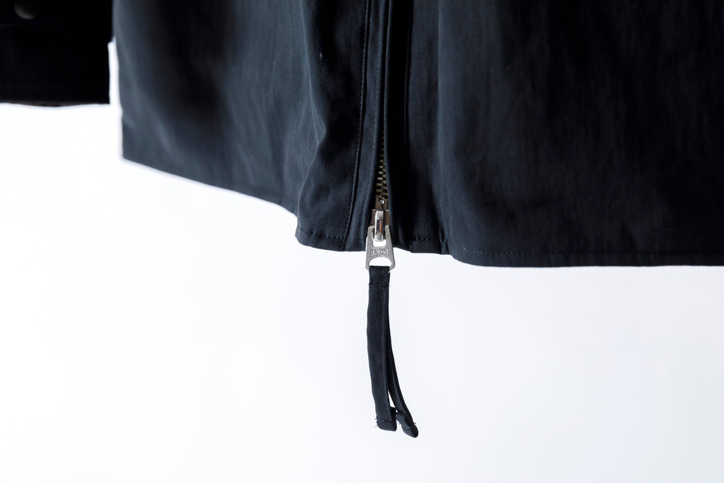 SARTO / WOOL LINING MOUNTAIN PARKA - BLACK × BROWN
