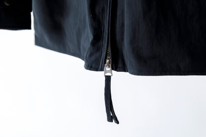 SARTO / WOOL LINING MOUNTAIN PARKA - BLACK × BROWN