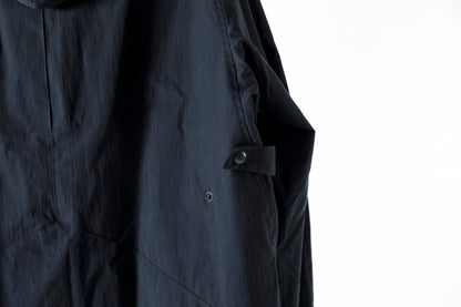 SARTO / WOOL LINING MOUNTAIN PARKA - BLACK × BROWN