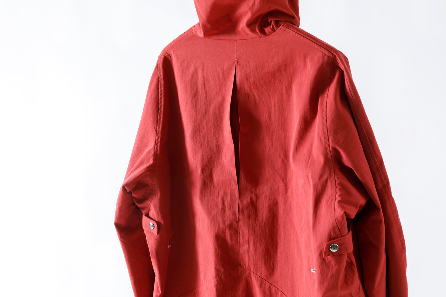 SARTO / WOOL LINING MOUNTAIN PARKA - RED × M.GREY