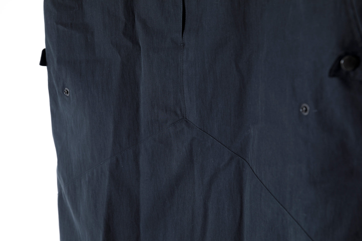 SARTO / WOOL LINING MOUNTAIN PARKA - BLACK × BROWN