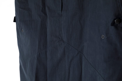 SARTO / WOOL LINING MOUNTAIN PARKA - BLACK × BROWN