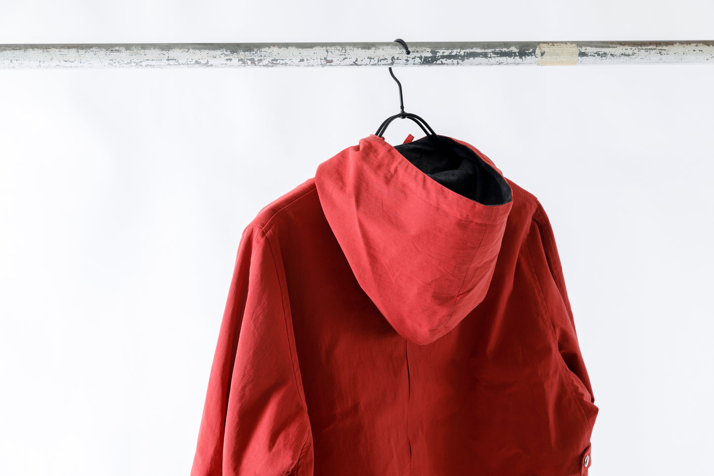 SARTO / WOOL LINING MOUNTAIN PARKA - RED × M.GREY