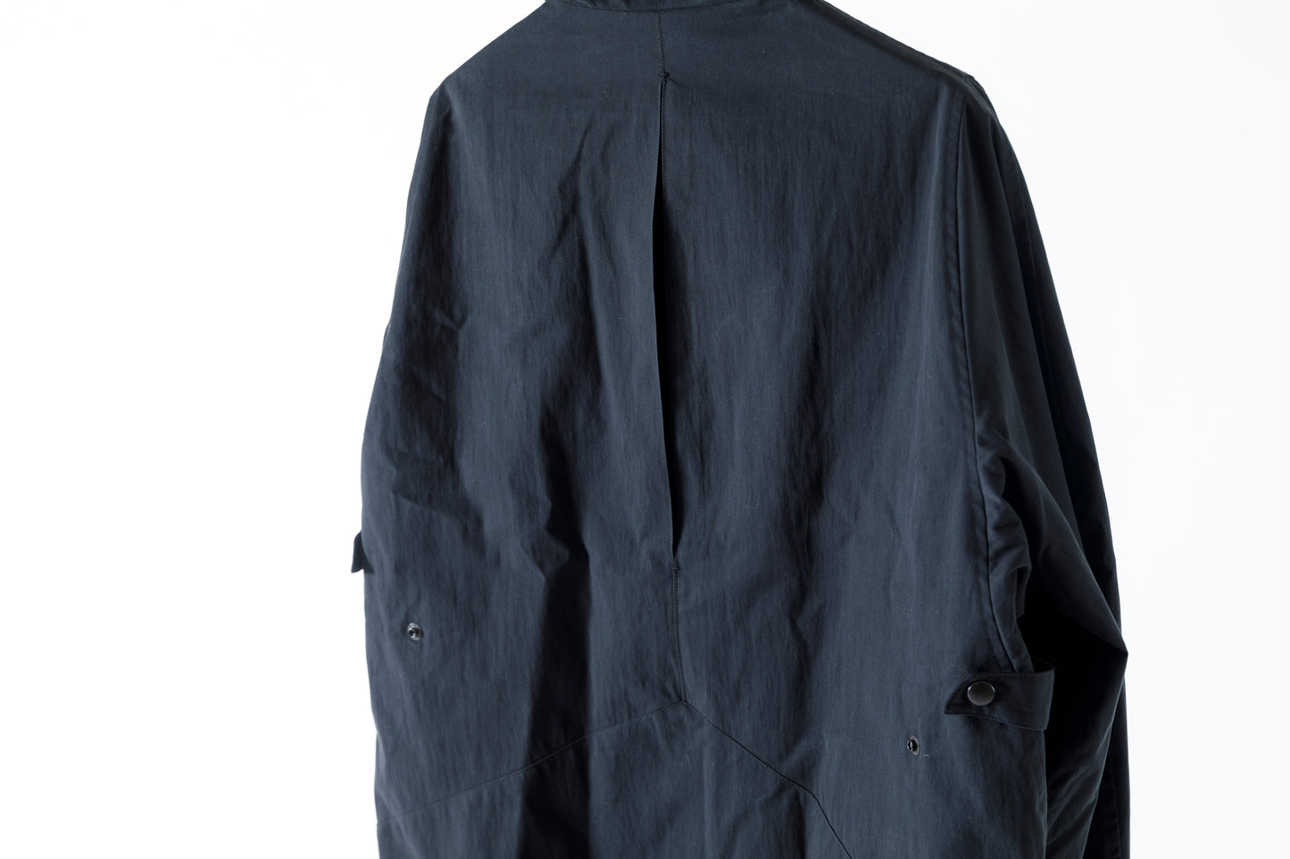 SARTO / WOOL LINING MOUNTAIN PARKA - BLACK × BROWN