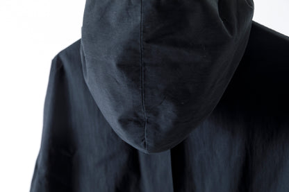 SARTO / WOOL LINING MOUNTAIN PARKA - BLACK × BROWN