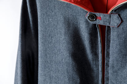 SARTO / WOOL LINING MOUNTAIN PARKA - RED × M.GREY