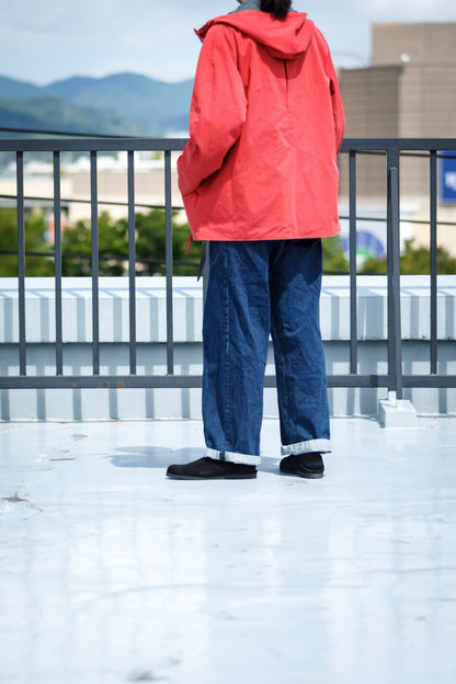 SARTO / WOOL LINING MOUNTAIN PARKA - RED × M.GREY