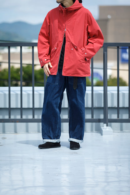 SARTO / WOOL LINING MOUNTAIN PARKA - RED × M.GREY