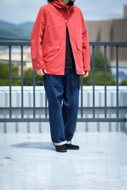 SARTO / WOOL LINING MOUNTAIN PARKA - RED × M.GREY